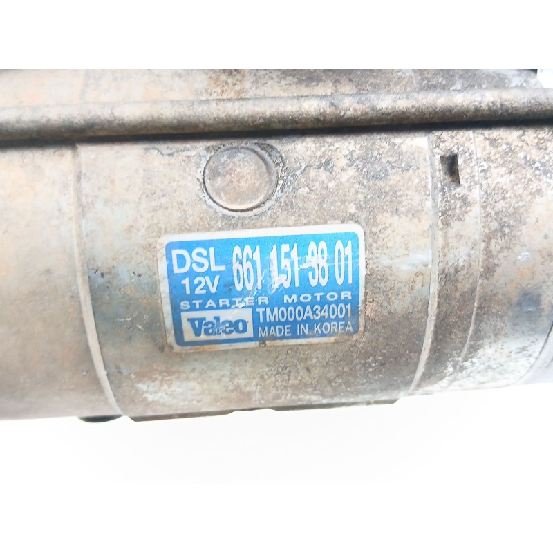 Recambio de motor arranque para ssangyong rexton / rexton ii (gab_) 2.9 td referencia OEM IAM 6611513801  TM000A34001