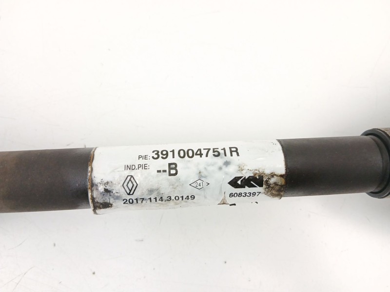 Recambio de transmision delantera derecha para dacia lodgy (js_) 1.5 dci referencia OEM IAM 391004751R  