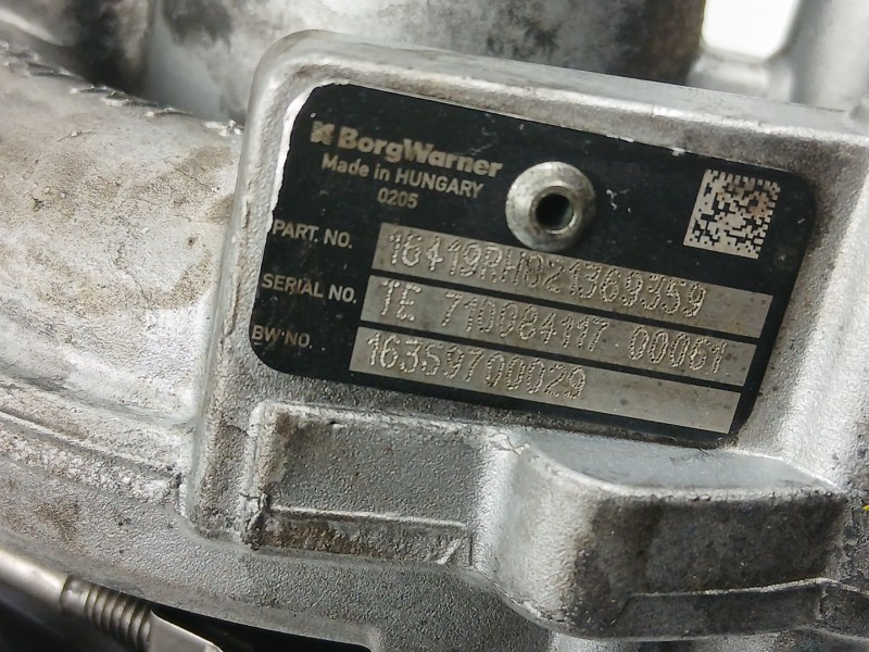 Recambio de turbo para dacia lodgy (js_) 1.5 dci referencia OEM IAM 821369359 16419R821369359 16359700029