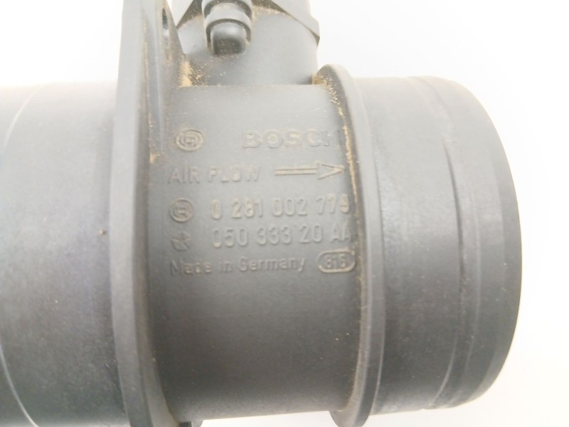 Recambio de caudalimetro para chrysler sebring (js) 2.0 crd referencia OEM IAM 5033320AA  0281002779