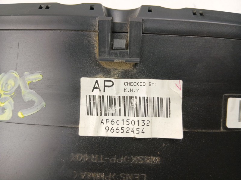 Recambio de cuadro instrumentos para chevrolet aveo / kalos sedán (t250, t255) 1.4 referencia OEM IAM 96652454  