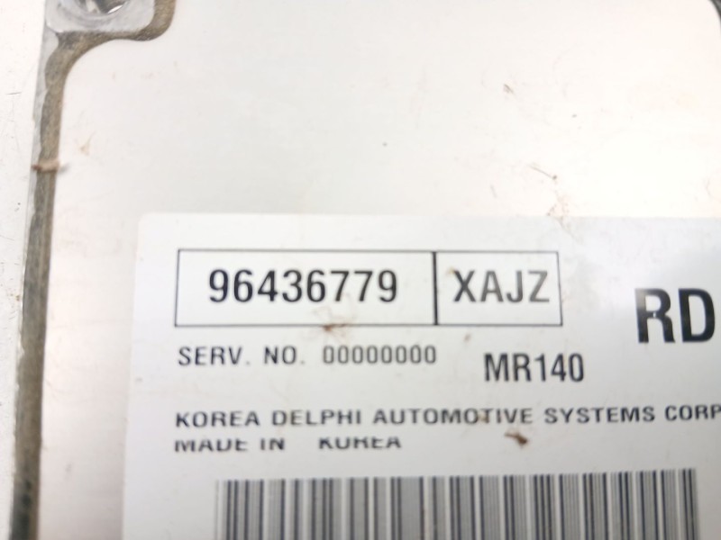 Recambio de centralita para chevrolet aveo / kalos sedán (t250, t255) 1.4 referencia OEM IAM 96436779  