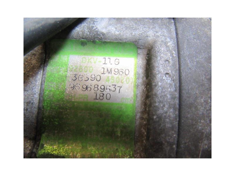 Recambio de aire acondicionado : nissan almera : 2.0d-cd20 (74,80cv) [1999] para nissan almera 2.0d-cd20 referencia OEM IAM 9696