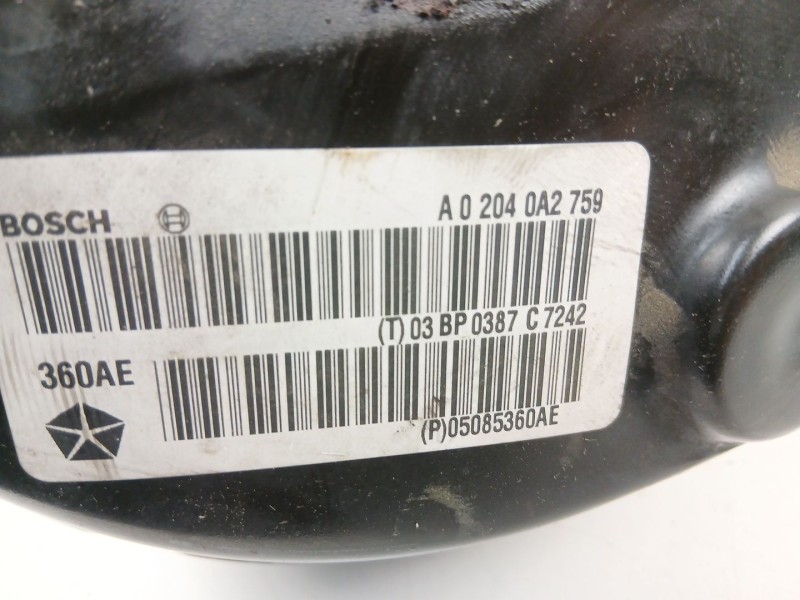 Recambio de servofreno para chrysler sebring (js) 2.0 crd referencia OEM IAM 5085360AE  