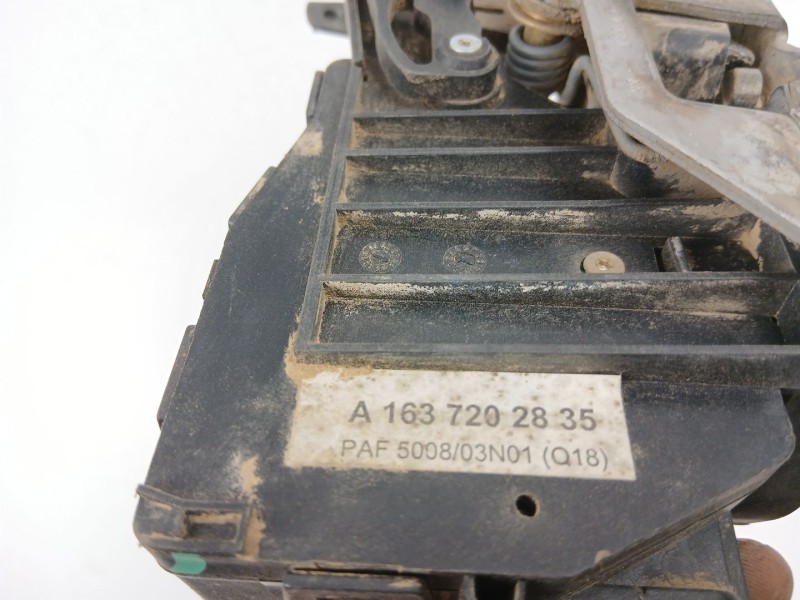 Recambio de cerradura puerta delantera derecha para mercedes-benz ml 320 g-112942 163 referencia OEM IAM A1637202835  