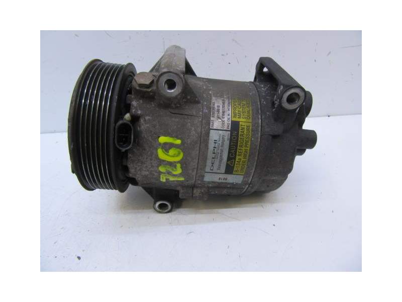 Recambio de compresor aire acondicionado para renault megane 1.9 dci referencia OEM IAM 8200309193 01140018 01045170340
