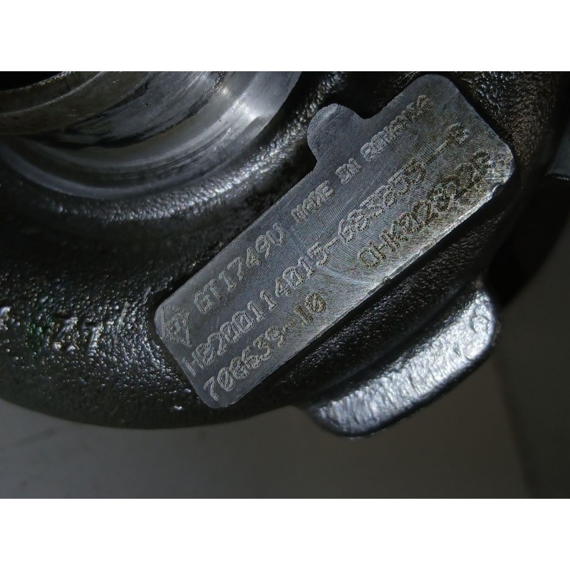 Recambio de turbo para renault laguna ii (bg0/1_) 1.9 dci (bg08, bg0g) referencia OEM IAM 8200114015  GT1749V