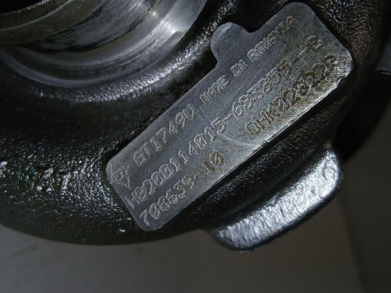 Recambio de turbo para renault laguna ii (bg0/1_) 1.9 dci (bg08, bg0g) referencia OEM IAM 8200114015  GT1749V