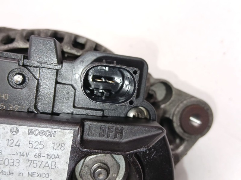 Recambio de alternador para chrysler sebring (js) 2.0 crd referencia OEM IAM 5033757AB  0124525128