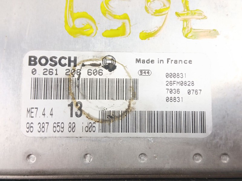 Recambio de centralita para citroën xsara 1.6 g -nfu referencia OEM IAM 9638765980  0261206606