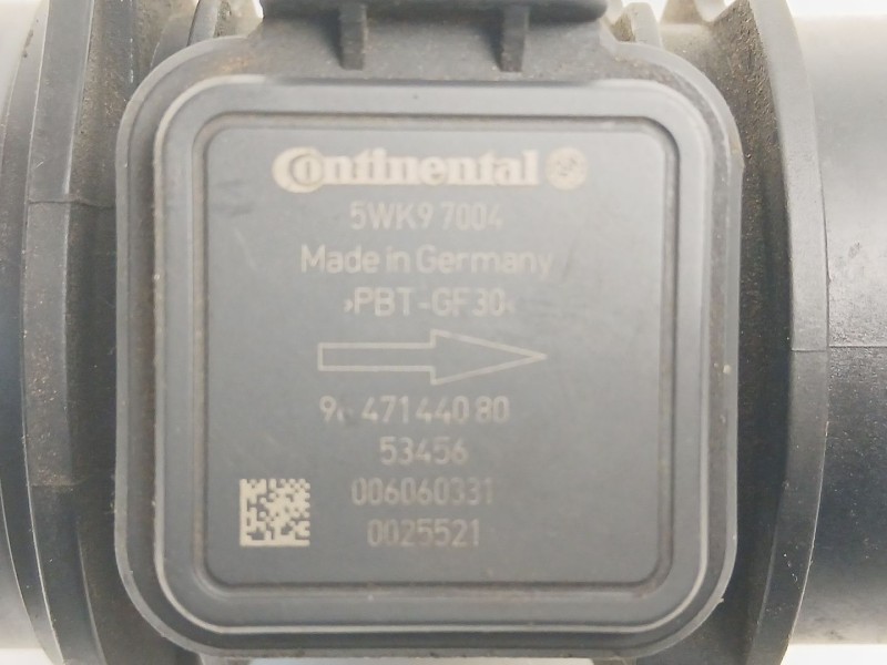 Recambio de caudalimetro para citroën nemo furgoneta/monovolumen (aa_) 1.4 hdi referencia OEM IAM 9647144080  5WK97004