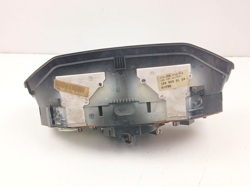 Recambio de cuadro instrumentos para mercedes-benz 124 sedán (w124) 300 e (124.030) referencia OEM IAM A1245439124  
