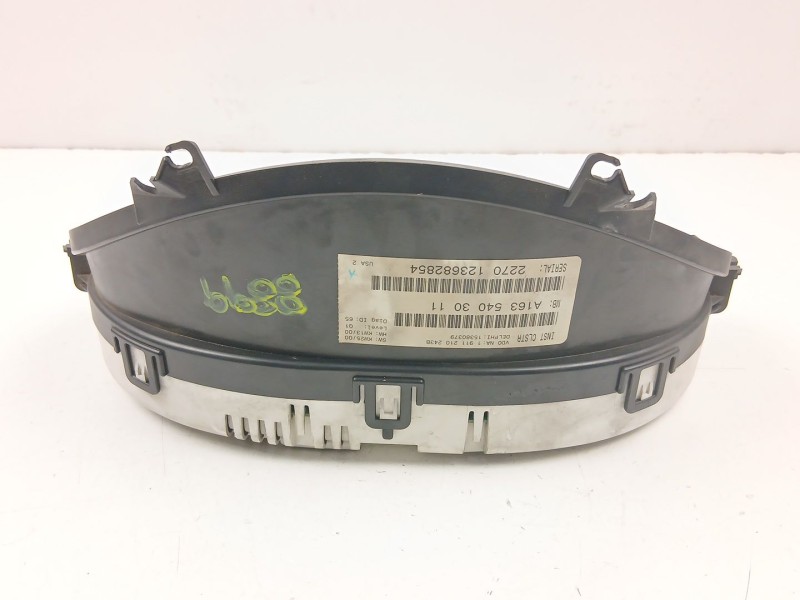 Recambio de cuadro instrumentos para mercedes-benz clase m (w163) ml 270 cdi (163.113) referencia OEM IAM A1635403011  