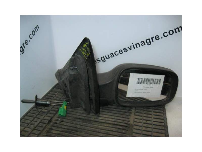 Recambio de retrovisor derecho para renault megane 1.9 tdi-(f9q800) 5p referencia OEM IAM NEGRO_MANUAL  