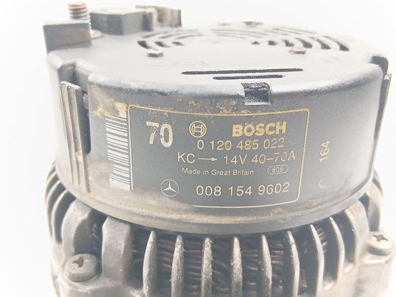 Recambio de alternador para mercedes-benz 124 sedán (w124) 300 e (124.030) referencia OEM IAM A0081549602  0120485022