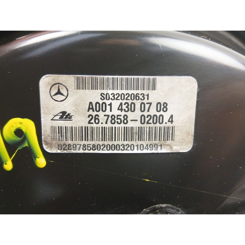 Recambio de servofreno para mercedes-benz clase m (w163) ml 270 cdi (163.113) referencia OEM IAM A0014300708  26785802004
