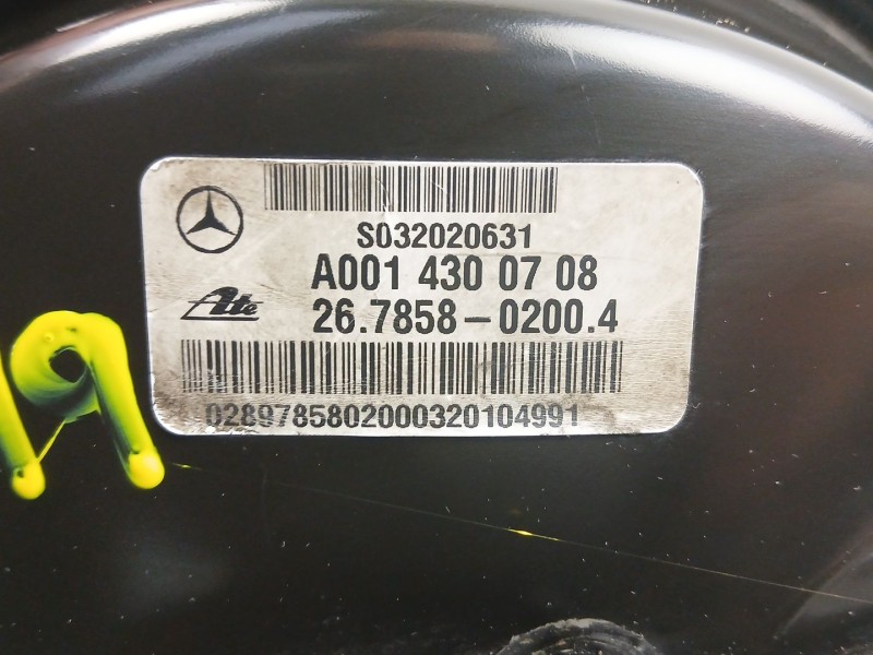 Recambio de servofreno para mercedes-benz clase m (w163) ml 270 cdi (163.113) referencia OEM IAM A0014300708  26785802004