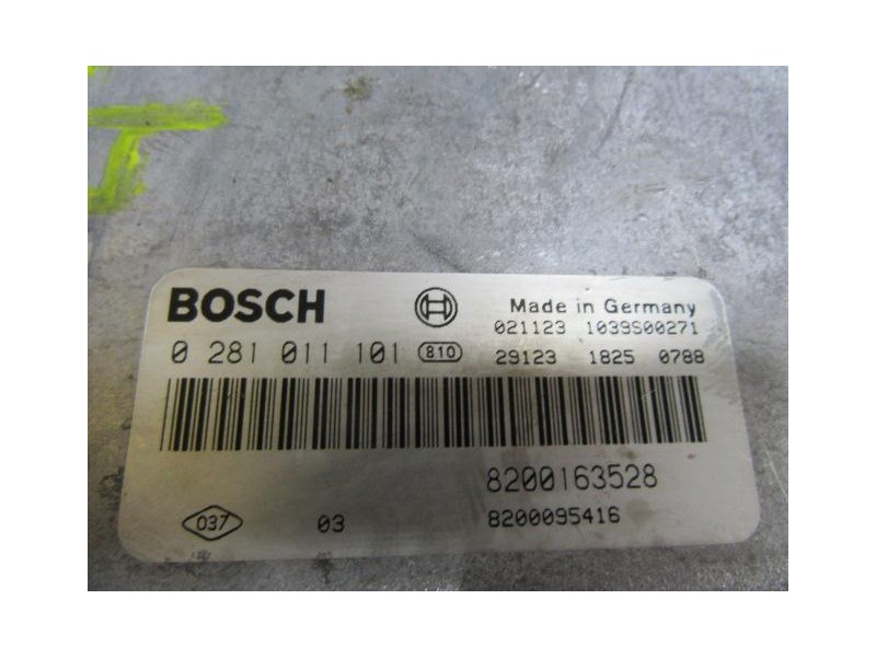 Recambio de centralita : renault laguna : 1.9 dci f9q c750 [2003] para renault laguna 1.9 dci f9q c750 referencia OEM IAM 028101