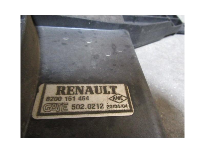 Recambio de electroventilador : renault megane : 1.6 g /k4m t7 (112,85cv) 5p rancher [2004] para renault megane 1.6 g /k4m t7 ra