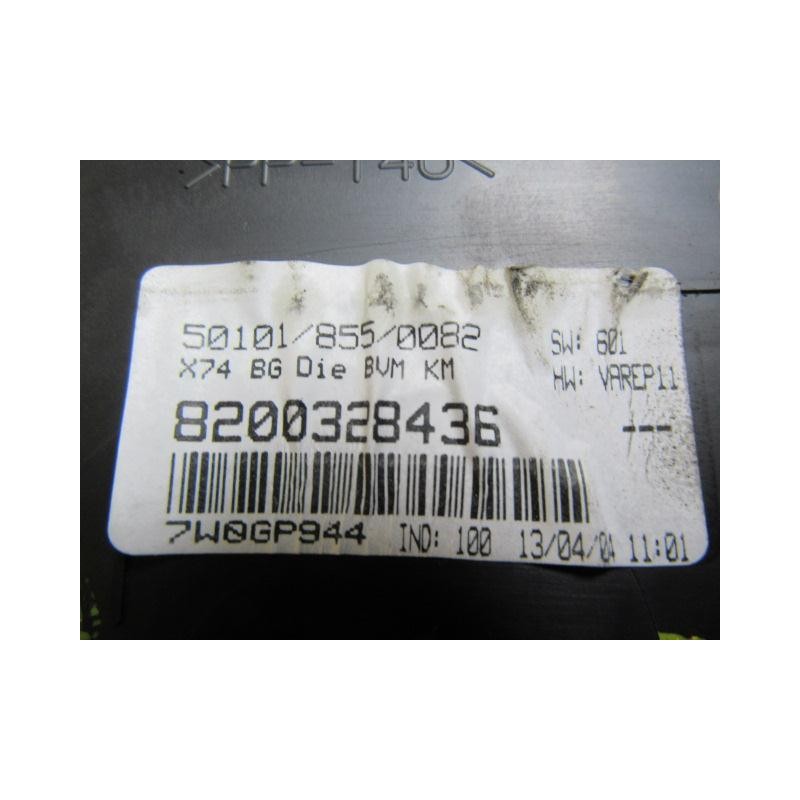 Recambio de cuadro instrumentos : renault laguna : 1.9 dci /f9q n7 (100,61cv) [2004] para renault laguna 1.9 dci /f9q n7 referen