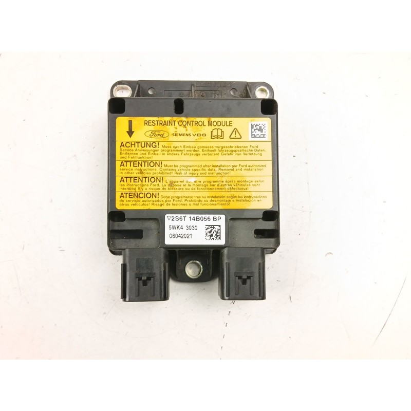 Recambio de centralita airbag para ford fiesta v (jh_, jd_) 1.4 16v referencia OEM IAM 2S6T14B056BP 5WK43030 
