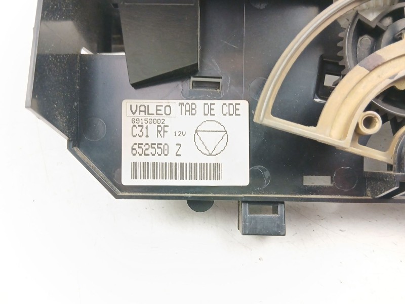 Recambio de mandos calefaccion aire para peugeot 406 (8b) 2.1 td 12v referencia OEM IAM 6451W9 652550Z 