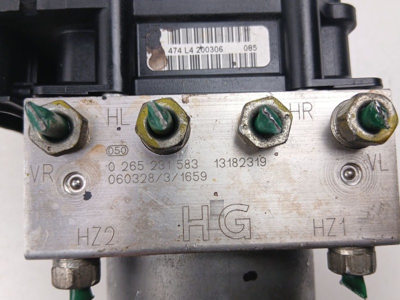 Recambio de abs para opel combo furgoneta/monovolumen 1.7 cdti 16v referencia OEM IAM 13182319 0265231583 