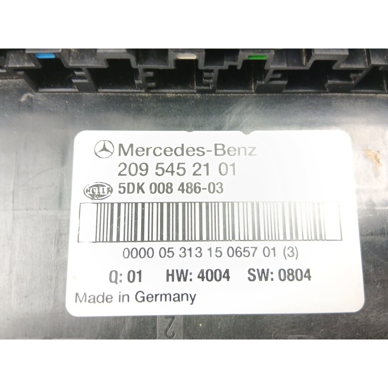 Recambio de bsi para mercedes-benz clase c (w203) berlina 2.2 cdi cat referencia OEM IAM A2095452101 5DK00848603 