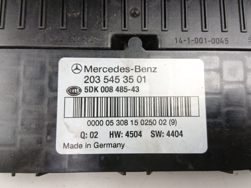 Recambio de bsm para mercedes-benz clase c (w203) berlina 2.2 cdi cat referencia OEM IAM A2035453501 5DK00848543 