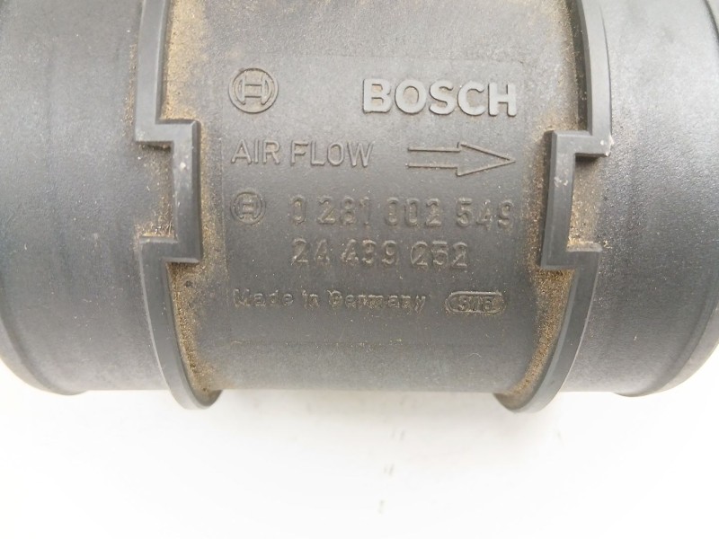 Recambio de caudalimetro para opel combo furgoneta/monovolumen 1.7 cdti 16v referencia OEM IAM 24439252 0281002549 