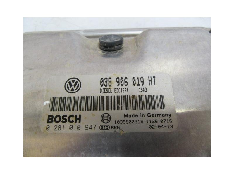 Recambio de centralita : seat ibiza : 1.9 td -atd (100,64cv) 5p [2002] para seat ibiza 1.9 td -atd referencia OEM IAM 0281010947