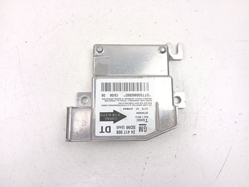 Recambio de centralita airbag para opel combo furgoneta/monovolumen 1.7 cdti 16v referencia OEM IAM 24417008  