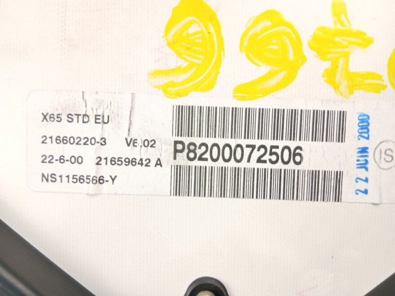 Recambio de cuadro instrumentos para renault clio ii (bb_, cb_) 1.9 dti (b/cb0u) referencia OEM IAM 8200072506  