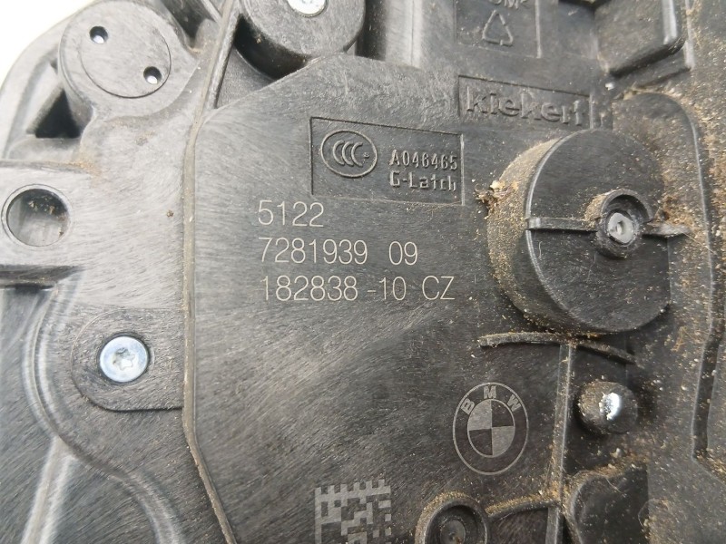 Recambio de cerradura puerta trasera izquierda para bmw x1 (f48) sdrive 18 d referencia OEM IAM 7281939  