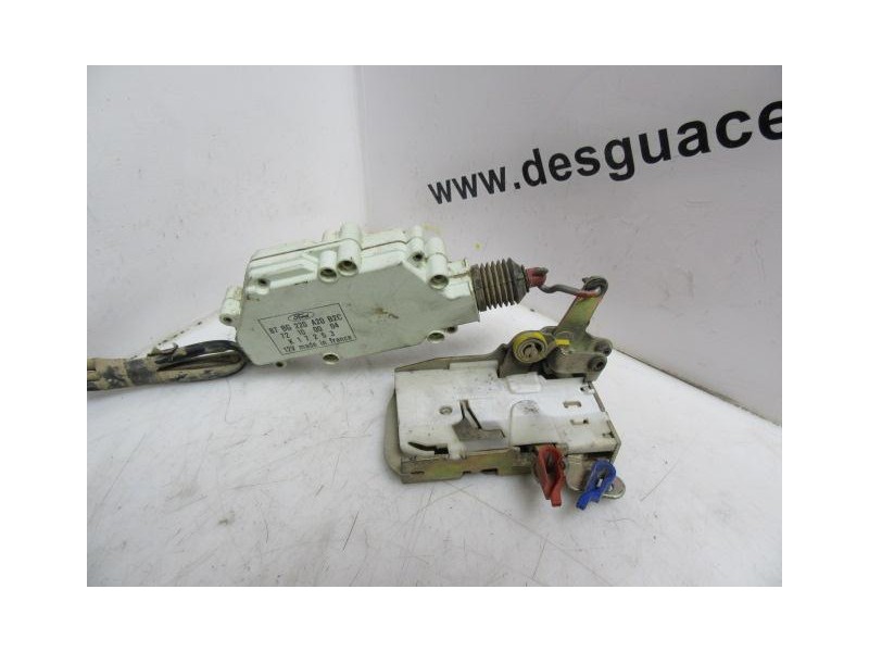 Recambio de cerradura pta. del. izq. : ford orion : 1.6 g /lu (88,37cv) [1989] para ford orion 1.6 g /lu referencia OEM IAM   