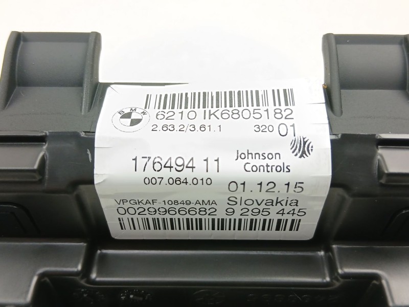 Recambio de cuadro instrumentos para bmw x1 (f48) sdrive 18 d referencia OEM IAM 62106805182  