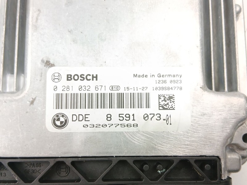 Recambio de centralita para bmw x1 (f48) sdrive 18 d referencia OEM IAM 8591073 0281032671 