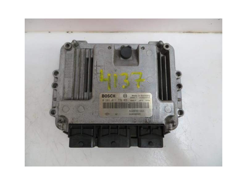 Recambio de centralita para renault scenic 1.9 dci f9q 612 referencia OEM IAM 8200391966 0281011776 