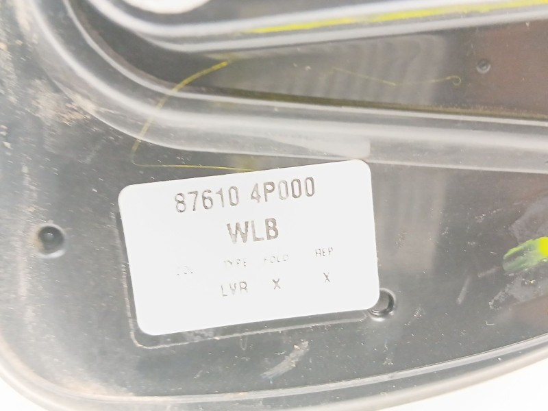 Recambio de retrovisor izquierdo para hyundai i20 i (pb, pbt) 1.1 crdi referencia OEM IAM 876104P000  