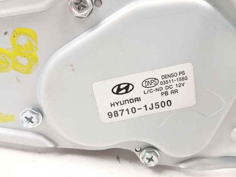 Recambio de motor limpia trasero para hyundai i20 i (pb, pbt) 1.1 crdi referencia OEM IAM 987101J500  