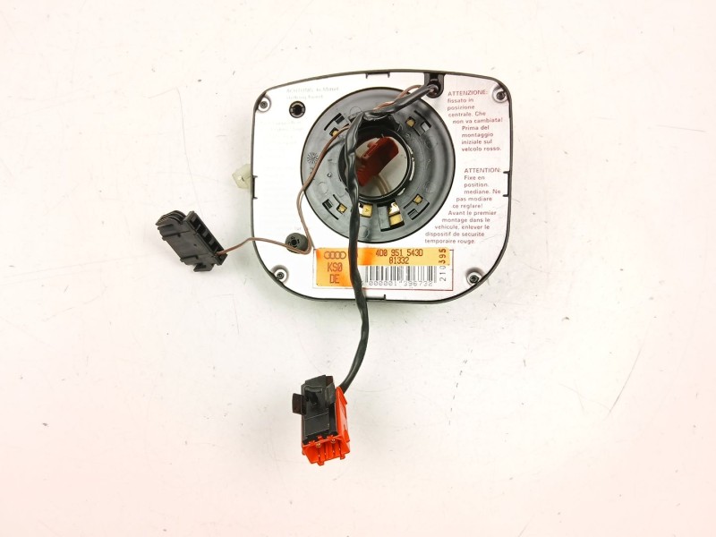 Recambio de anillo airbag para audi a4 b5 (8d2) 1.9 tdi referencia OEM IAM 4D0951543D  