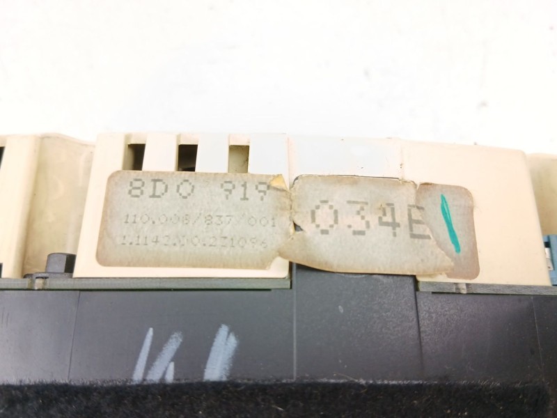 Recambio de cuadro instrumentos para audi a4 b5 (8d2) 1.9 tdi referencia OEM IAM 8D0919034E  