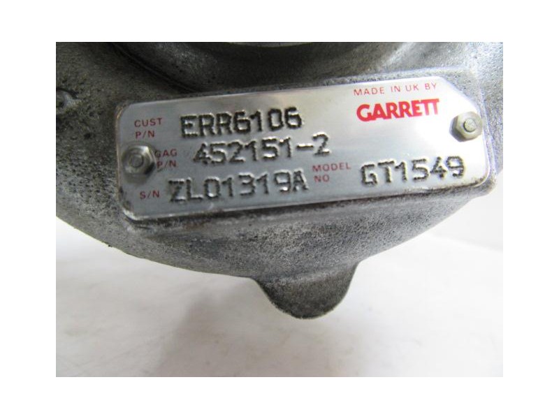 Recambio de turbo : rover 220 : 2.0 td -20t2r (85,65cv) [1997] para rover  220 2.0 td -20t2r referencia OEM IAM 452151-2--GARRET
