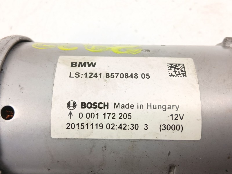 Recambio de motor arranque para bmw x1 (f48) sdrive 18 d referencia OEM IAM 12418570848 0001172205 