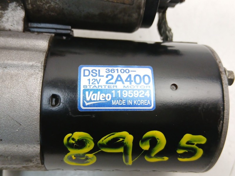 Recambio de motor arranque para hyundai i20 i (pb, pbt) 1.1 crdi referencia OEM IAM 361002A400 1195924 