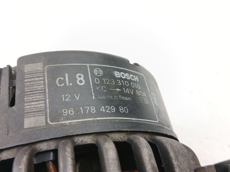 Recambio de alternador para peugeot 406 (8b) 1.9 td referencia OEM IAM 9617842980 0123310010 