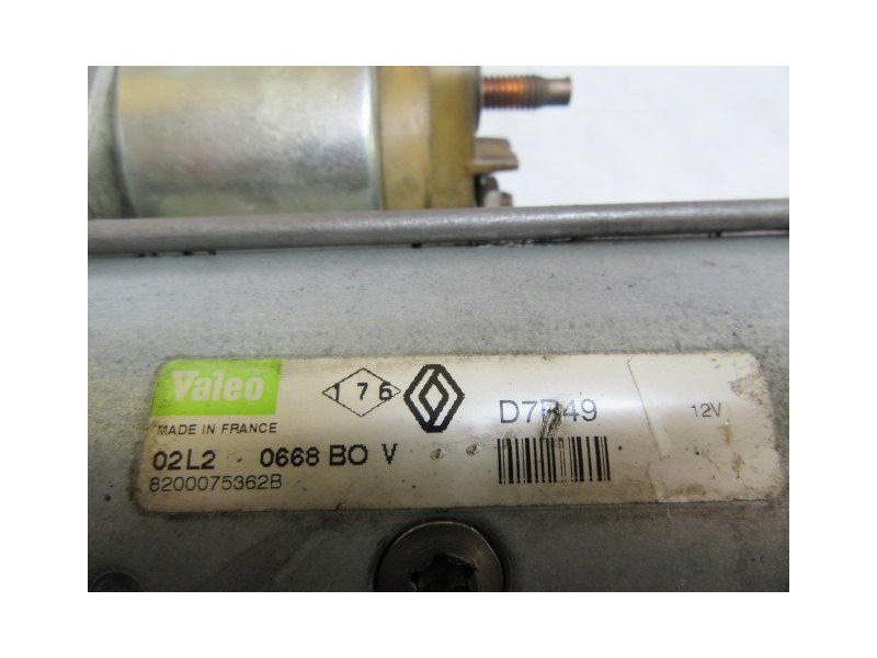 Recambio de motor arranque : renault laguna : 1.9 dci f9q c750 [2003] para renault laguna 1.9 dci f9q c750 referencia OEM IAM 82