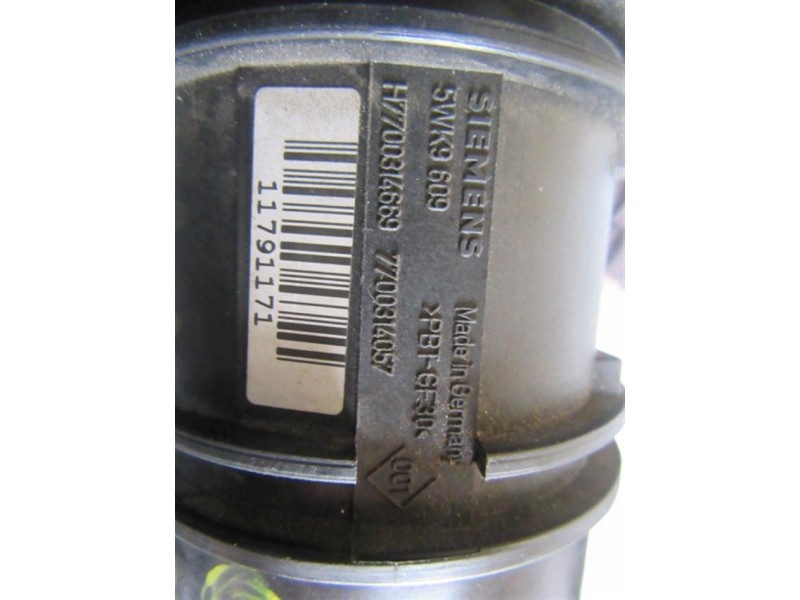 Recambio de caudalimetro : renault laguna : 1.9 dci /f9q n7 (100,61cv) [2004] para renault laguna 1.9 dci /f9q n7 referencia OEM