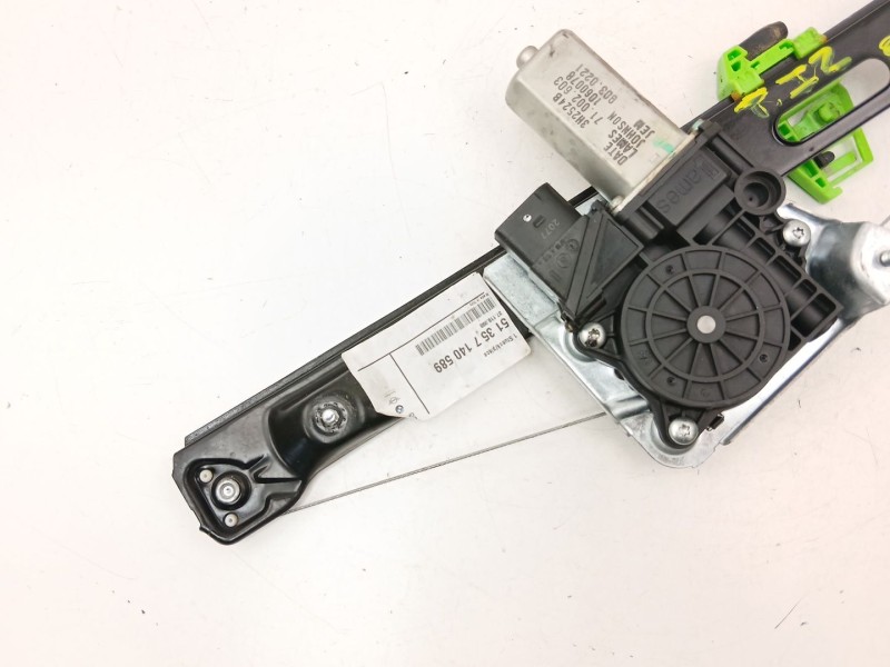 Recambio de elevalunas trasero izquierdo para bmw 3 (e90) 320 d referencia OEM IAM 51357140589  