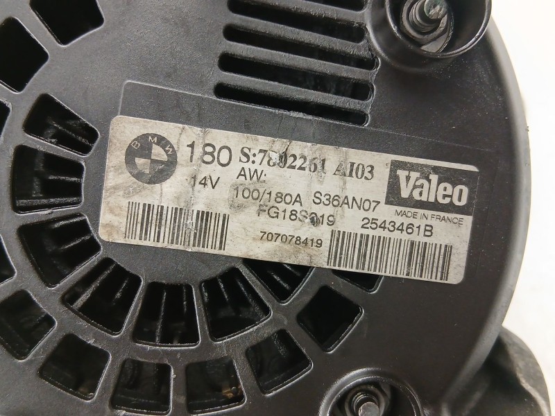 Recambio de alternador para bmw 3 (e90) 320 d referencia OEM IAM 7802261 FG18S019 